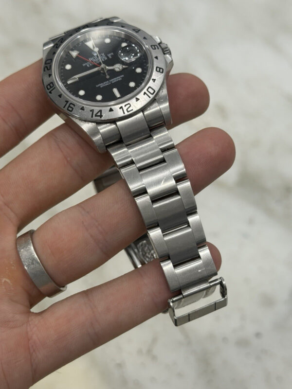 57_00a9c314-8728-4e59-aa83-d25c76887c01 Rolex Explorer II Stainless Steel Black Dial 40mm Automatic Mens Watch 16570