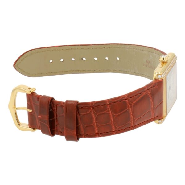 57_00b7a88d-8a5a-4220-b3f5-137b6a464a9f Cartier Tank Louis 18k Rose Gold Silver Dial 33x25mm Manual Wind Watch WJTA0038