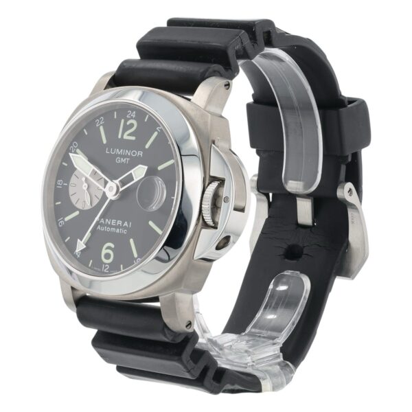 57_00f325b7-d4c3-494a-b406-94a69cb1d3bf Panerai Luminor GMT Titanium Black Dial 44mm Automatic Movement Men’s PAM00161