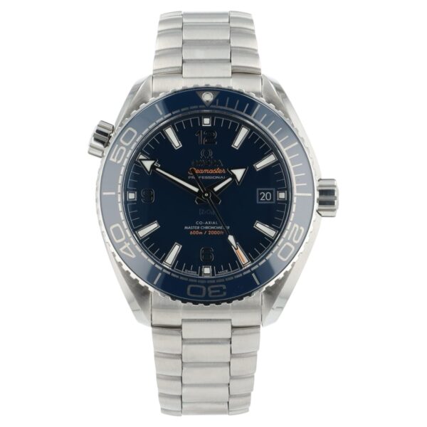 57_052f9e74-ef6b-4e0c-bcd2-5fd6c5a54351 Omega Seamaster Planet Ocean Steel Blue Dial 43.5mn Mens 215.30.44.21.03.001