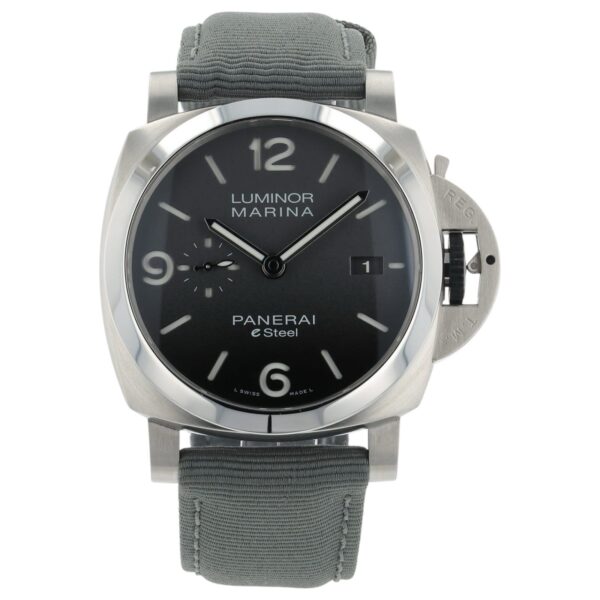 NEW Panerai Luminor Marina Steel Grey Dial 44mm Automatic Men’s Watch PAM01358