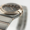 57_0c53cc85-87d1-4375-9329-1a7cfa3c6463 Omega Constellation Rose Gold & Steel Brown Dial 24mm Quartz 123.25.24.60.63.001