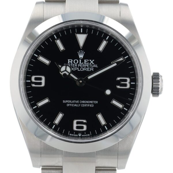 Rolex Explorer Black Dial Stainless Steel 40mm Automatic Men’s Watch 224270
