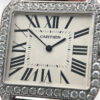 Cartier Santos Dumont Manual Wind 35mm 18k White Gold – AM Diamonds