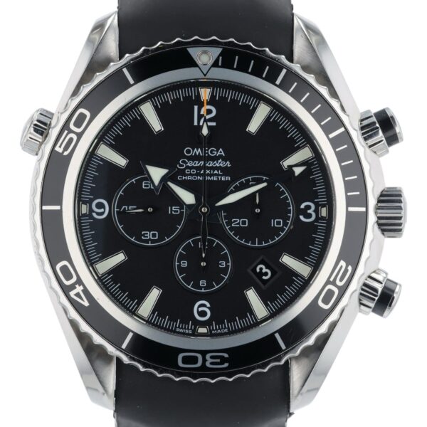Omega Seamaster Planet Ocean Steel Black Dial 45.5mm Automatic Mens 2910.50.81