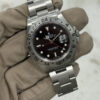 57_1848f6db-e94a-4957-a1bc-569ca9f1e588 Rolex Explorer II Stainless Steel Black Dial 40mm Automatic Men’s Watch 16570