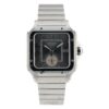 NEW Cartier Santos Dual Time Gray Dial 40mm Automatic Men’s Watch WSSA0076