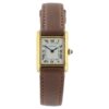 57_1a0a06da-1280-4c25-992c-8067e9748ee9 Cartier Tank White Dial Gold Plated 21mm Manual Wind Women’s Watch