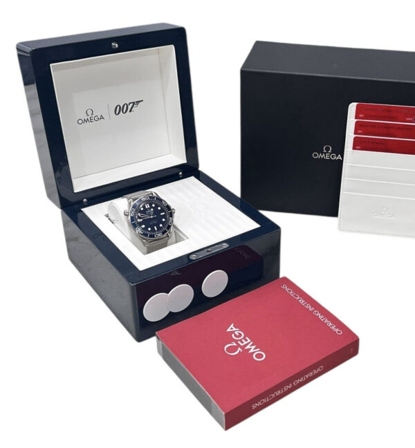 NEW 2026 Omega Seamaster Steel Blue Dial 42mm Auto Watch 210.30.42.20.03.002