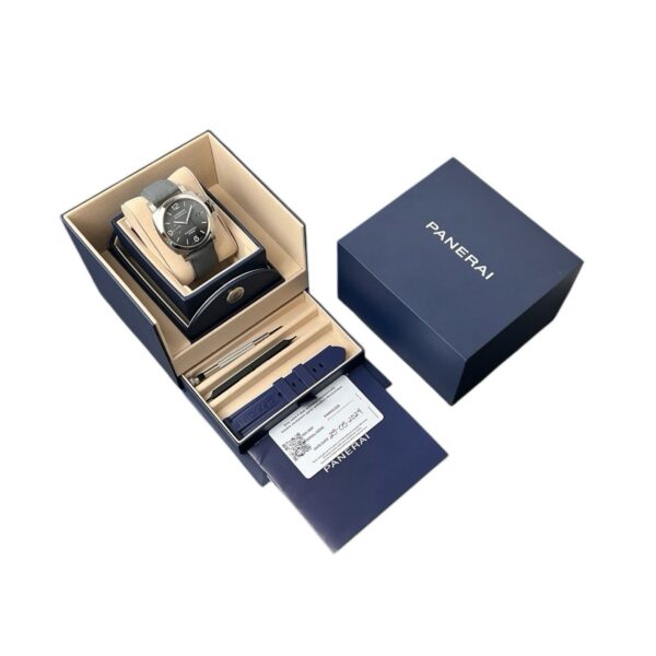 NEW Panerai Luminor Marina Steel Grey Dial 44mm Automatic Men’s Watch PAM01358