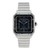 57_20912366-ed69-49a5-b20d-44059141d83c Cartier Santos Stainless Steel Blue Dial 39.8mm Automatic Men’s Watch WSSA0013