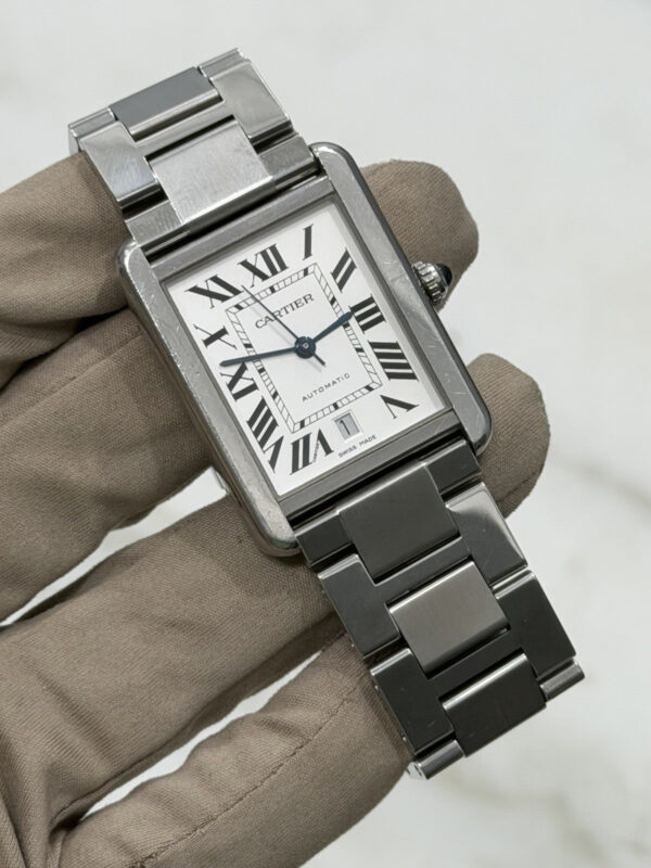 57_22844518-ef39-4435-9cb2-5c34d1aa16d3 Cartier Tank Solo Date XL Stainless Steel 31mm Automatic Men’s Watch 3515