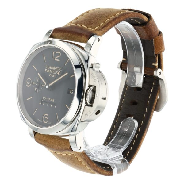 57_2888e09a-6348-4003-a89b-c3205f059c1a Panerai Luminor 1950 Stainless Steel Black Dial 44mm Automatic Men’s PAM00533