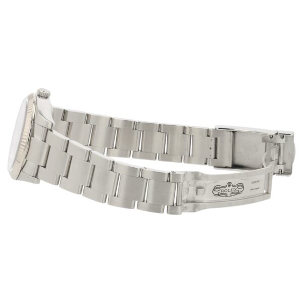 Rolex Air King Stainless Steel Silver Dial 34mm Automatic Mens Watch 114234