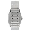 Cartier Santos Galbee Stainless Steel Silver Dial 32mm Automatic Mens Watch 2823