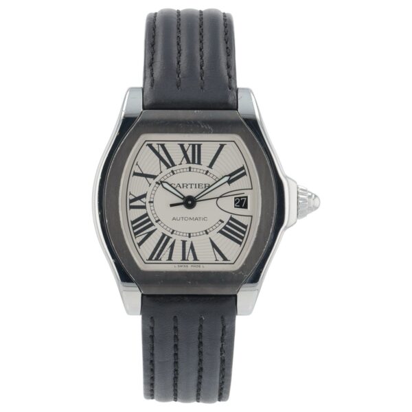57_2b7ede47-020e-476e-9741-1110f1c5b5ab Cartier Santos Stainless Steel Silver Dial 40mm Automatic Men’s Watch 3312