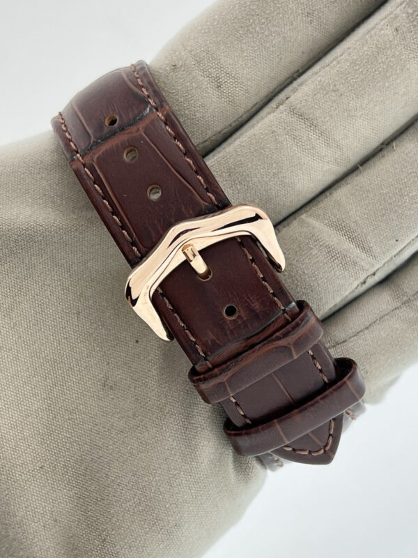 Cartier Ballon Bleu 18k Yellow Gold Silver Dial 42mm Automatic Mens W6900551