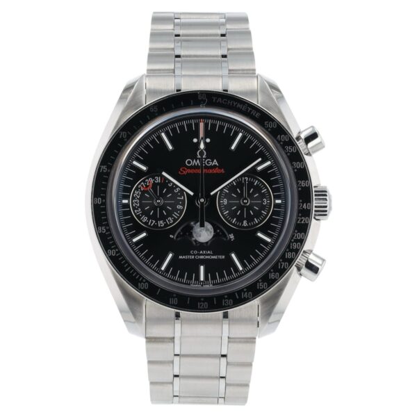 57_2efb6f90-62dc-4003-af48-cb393a6a469b Omega Speedmaster Moonphase Steel Black Dial 44.25mm Mens 304.33.44.52.02.001