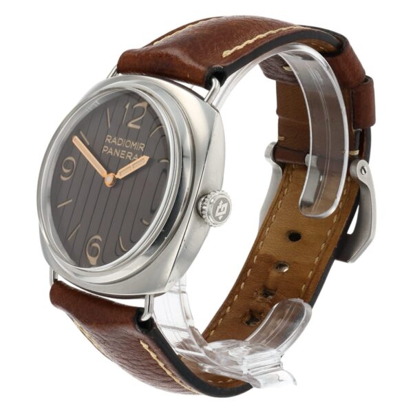 57_2f97b125-f3e7-4da4-8d11-b95711f0cb31 Panerai Radiomir Eilean Stainless Steel Brown Dial 45mm Manual Mens PAM01243