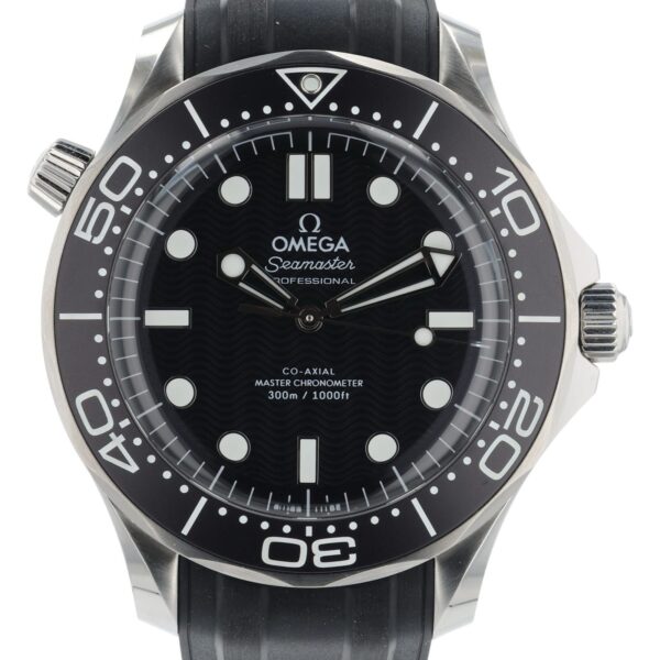 Omega Seamaster Diver Stainless Steel Black Dial 42mm Mens 210.32.42.20.01.003