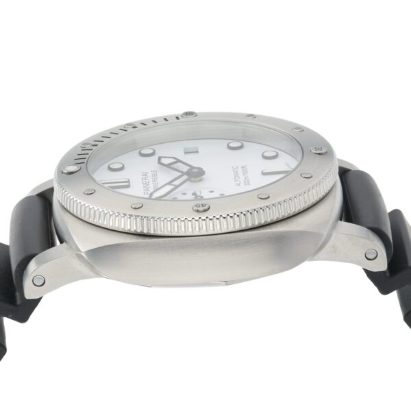 57_358c83be-a033-43eb-afef-3fa83aa391e5 Panerai Submersible White Dial Stainless Steel 42mm Automatic Men’s PAM02223