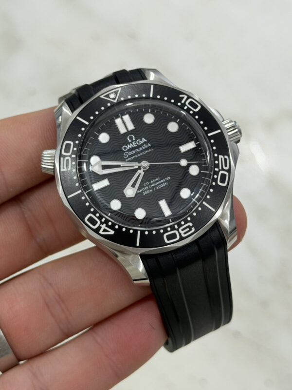 57_36e66dea-ec73-42f1-8a92-8f342bb8a066 Omega Seamaster Diver Stainless Steel Black Dial 42mm Watch 210.32.42.20.01.003