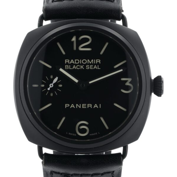 Panerai Radiomir Black Seal Ceramic Black Dial 45mm Manual Wind Men’s PAM00292
