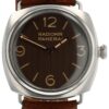 57_3c566c40-6f0f-4efa-bf98-bd776e751b0b Panerai Radiomir Eilean Stainless Steel Brown Dial 45mm Manual Mens PAM01243