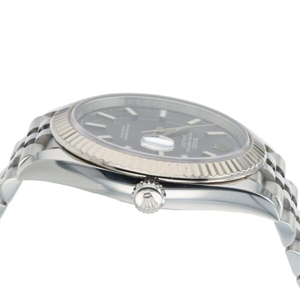 57_4133c82b-14a6-4e59-b82a-70d882c4f96e Rolex Datejust Stainless Steel Gray Dial 41mm Automatic Movement Mens 126334