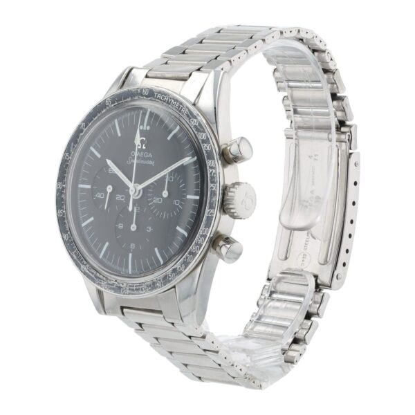 57_44984f47-547f-41a8-a482-862712b6d573 Omega Speedmaster 321 Steel Black Dial 42mm Manual Wind Mens Watch 105.003