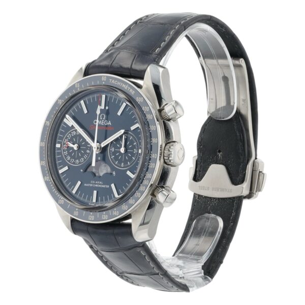 57_44a995ab-6d0f-4016-8fbb-28877d6c489f Omega Speedmaster Moonphase Steel Blue Dial 44.25mm Mens 304.33.44.52.03.001
