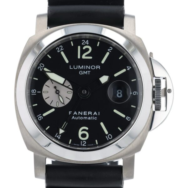 57_44aae8bf-a2b4-434a-9168-486b847765e9 Panerai Luminor GMT Titanium Black Dial 44mm Automatic Movement Men’s PAM00161