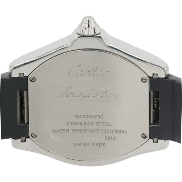 57_46d780f0-689f-4728-b0de-36a9aaafc450 Cartier Santos Stainless Steel Silver Dial 40mm Automatic Men’s Watch 3312