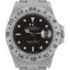 Rolex Explorer II Sand Blasted Steel Black Dial 40mm Automatic Mens Watch 16550