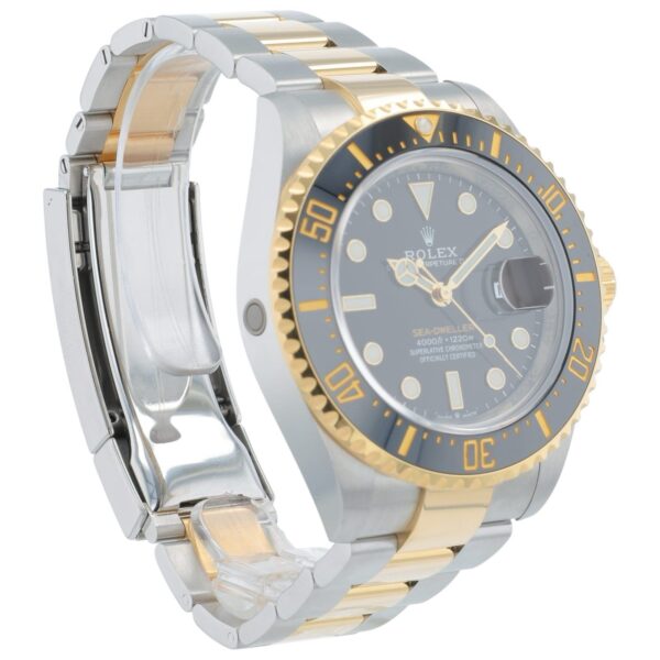 Rolex Sea-Dweller Gold & Steel Black Dial 43mm Automatic Movement Men’s 126603