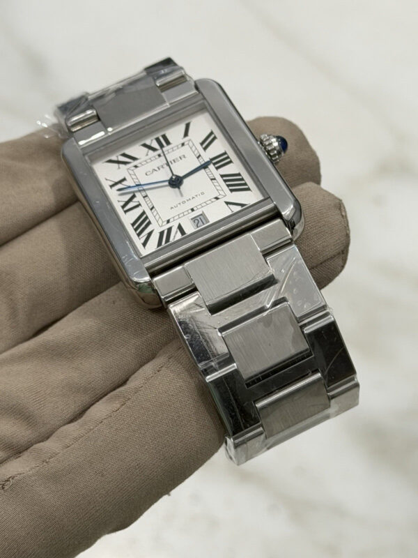 57_4caf8b99-f061-44c0-820f-de6dafd2fff3 Cartier Tank Solo XL 3515 Stainless Steel 31mm Automatic Mens Watch W5200028