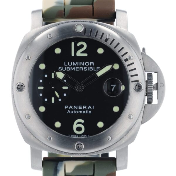 Panerai Luminor Submersible Stainless Steel Black Dial 44mm Automatic PAM00024