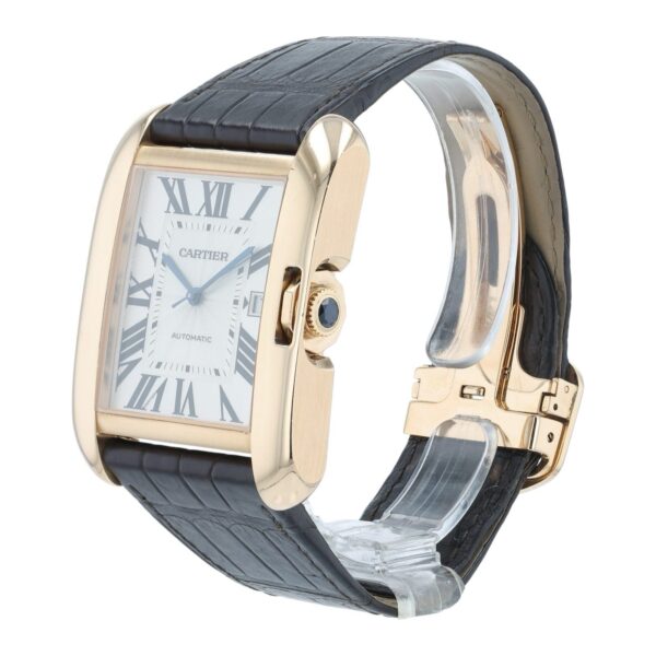 57_4fa94ff0-d951-41a8-b8d3-c074d5b5d930 Cartier Tank Anglaise 18k Rose Gold Silver Dial 39mm Automatic Men’s W5310004