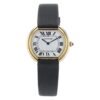57_54abdb6f-65b0-486d-8338-2f3bb170e10a Cartier Stepped Ellipse 18k Yellow Gold 28mm White Dial Manual Wind Watch 7809
