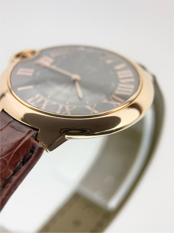Cartier Ballon Bleu 18k Rose Gold Grey Dial 40mm Manual Wind Men’s WGBB0020