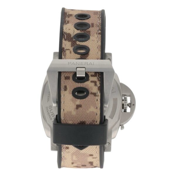 Panerai Submersible Navy Seals Steel Black Dial 44mm Automatic Men’s PAM01518