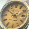 Rolex Datejust Tiffany Dial Gold Steel Champagne Dial 26mm Automatic Watch 6917