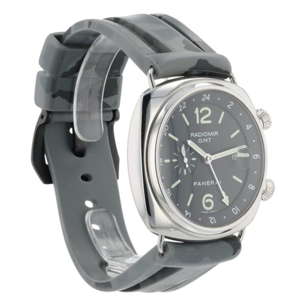 57_5eb2f4fb-0343-4446-ae94-26b5c0e6cfe1 Panerai Radiomir Stainless Steel Black Dial 45mm Automatic Mens Watch PAM00242