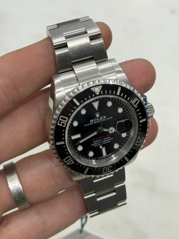 57_5ecd9d63-3f8d-4e34-9c85-a0b521f826c4 2017 Rolex Sea-Dweller Stainless Steel Black Dial 43mm Automatic Watch 126600