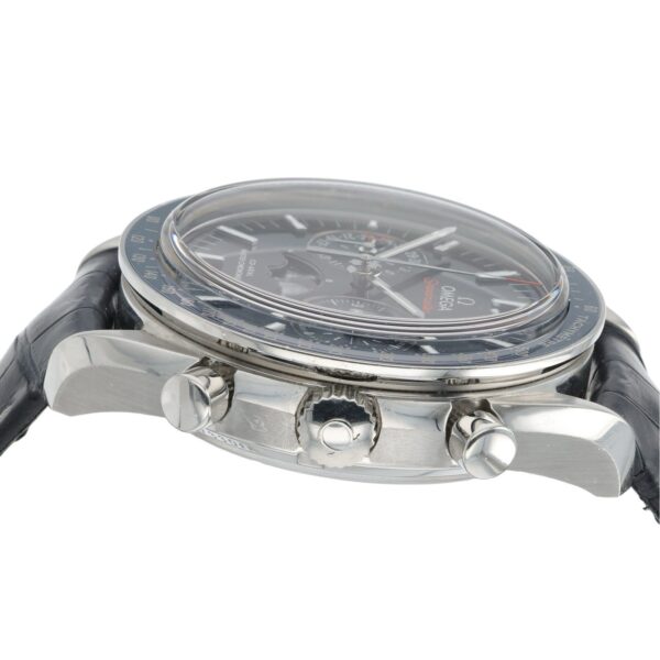 57_65350dd8-aa99-4414-ad59-65f1964894e9 Omega Speedmaster Moonphase Steel Blue Dial 44.25mm Mens 304.33.44.52.03.001