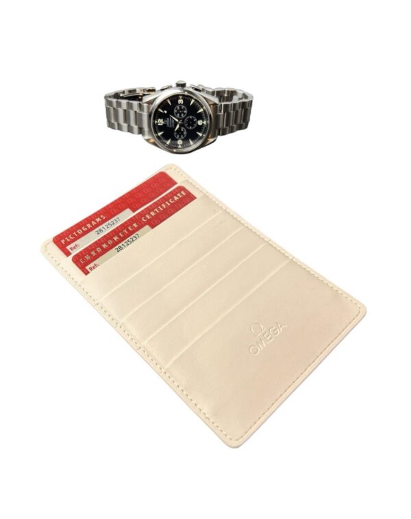 Omega Railmaster Stainless Steel Black Dial 42mm Automatic Mens Watch 2812.52.37