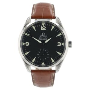 57_6affebc7-d977-45cc-8cb4-3978ee31ca5c Omega Seamaster Stainless Steel Black Dial 49mm Manual Wind Men’s 2806.52.37