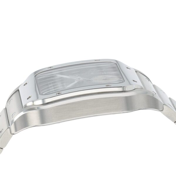 NEW Cartier Santos Dual Time Gray Dial 40mm Automatic Men’s Watch WSSA0076