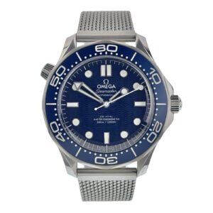 NEW 2026 Omega Seamaster Steel Blue Dial 42mm Auto Watch 210.30.42.20.03.002