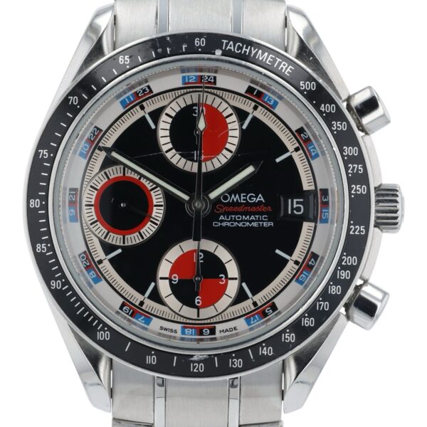 Omega Speedmaster Date Stainless Steel Black Dial 40mm Automatic Mens 3210.52.00